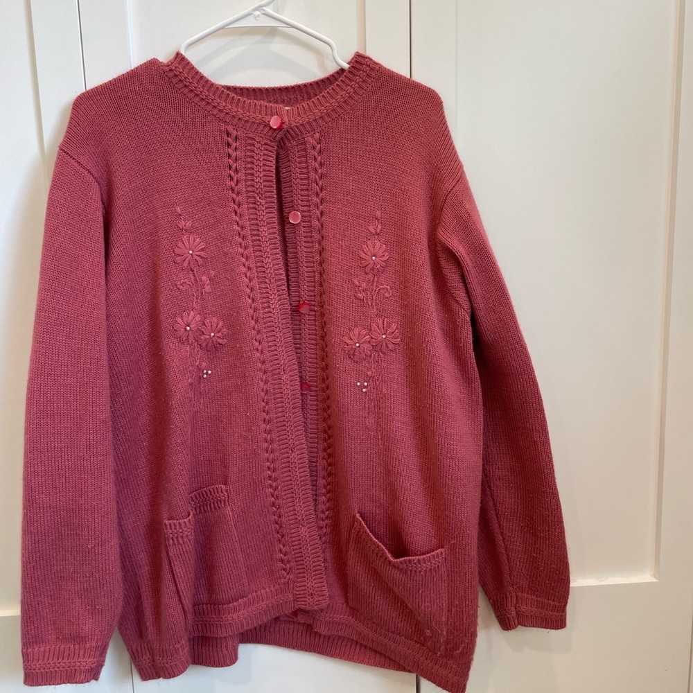 Pretty pink sweater